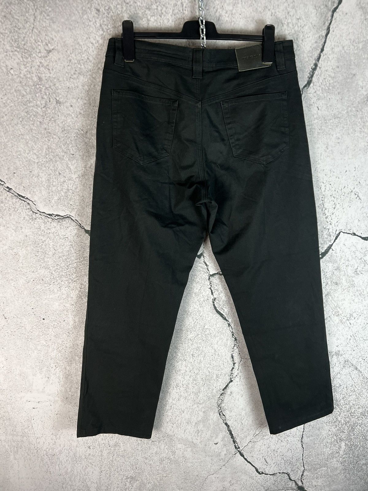 Versace Vintage Versace Flared Polyester Pants Size US 36 / EU 52 - 2 Thumbnail