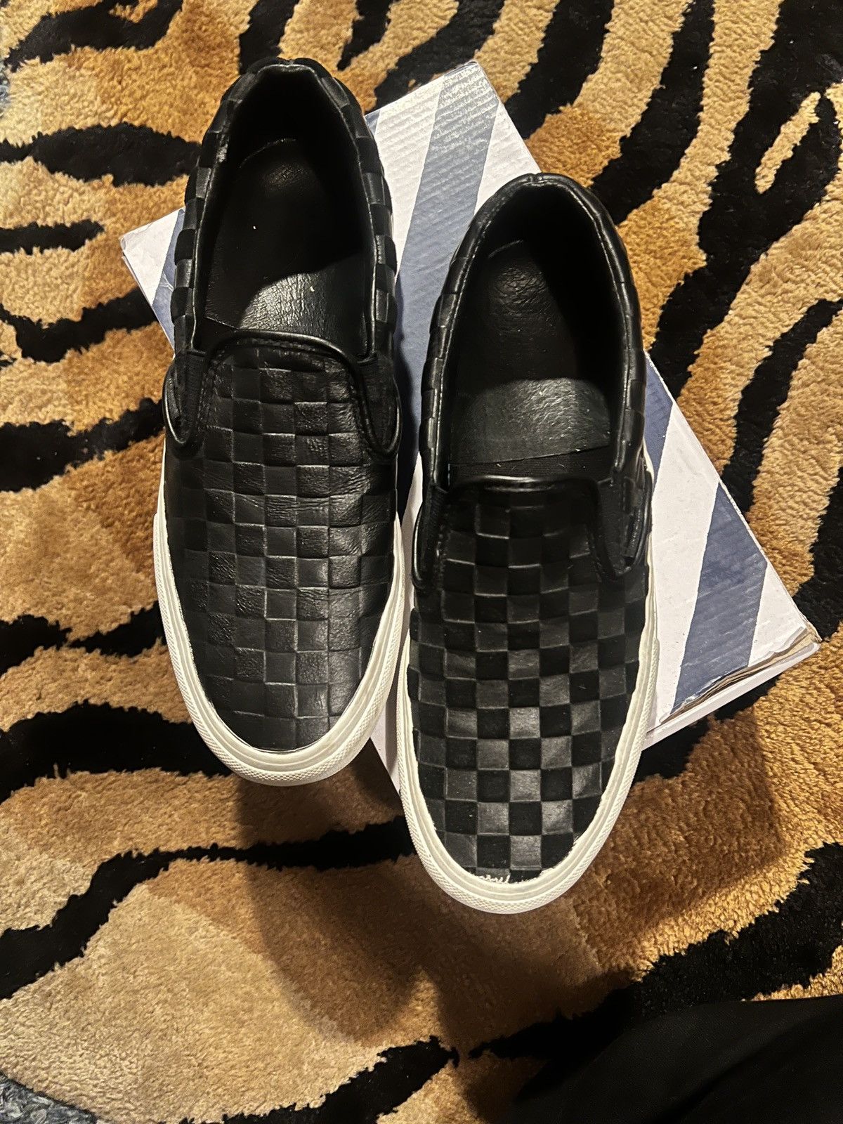 Vans Engineered Garments x Vans Leather Slip-on’s Size US 8 / EU 41 - 2 Thumbnail