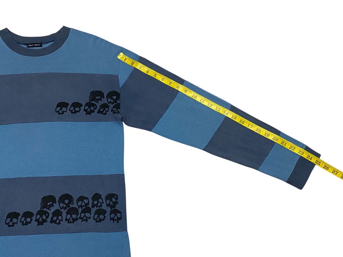 Beauty Beast × Japanese Brand Vintage “Milk Boy” Skull Long Sleeve T-Shirt Size US M / EU 48-50 / 2 - 15 Thumbnail