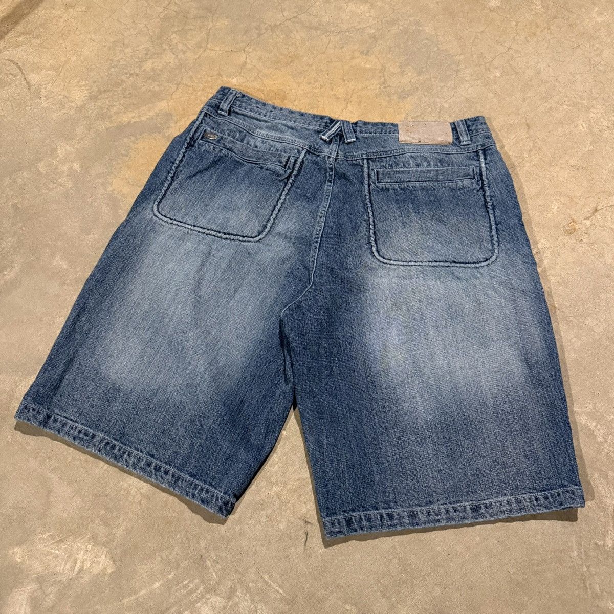 Avirex Vintage 2000s Avirex Faded Baggy Jorts Skater Y2K Grunge ERD Size US 38 / EU 54 - 9 Thumbnail