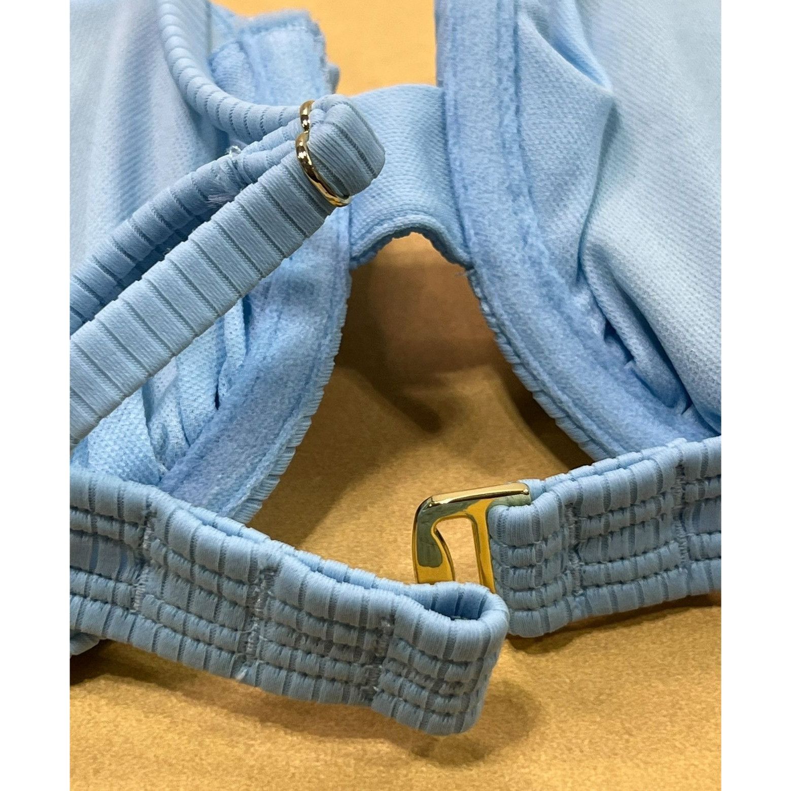 Other Shade & Shore - Women's Ribbed Underwire Bikini Top - Light Size ONE SIZE - 11 Thumbnail