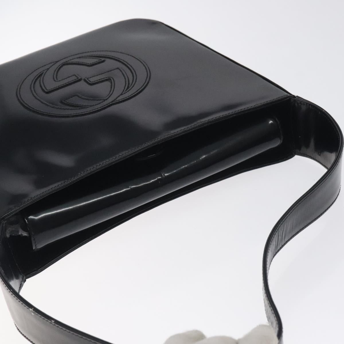 Gucci GUCCI Shoulder Bag Patent Leather Black 000 1013 000 1013 Size ONE SIZE - 6 Thumbnail
