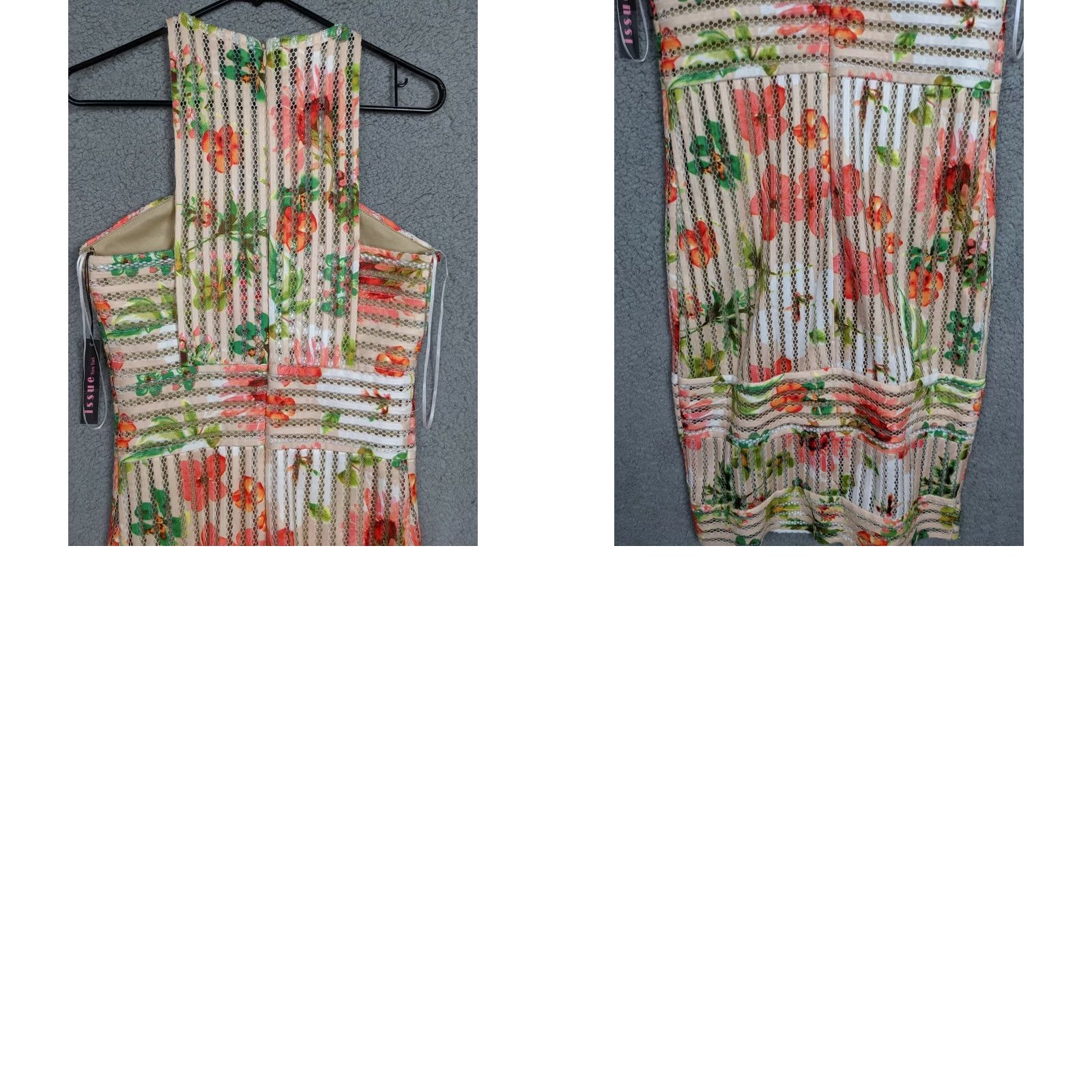 Vintage Issue New York Women's Floral Printed Dress Size 4 Red Casual Size S / US 4 / IT 40 - 8 Thumbnail