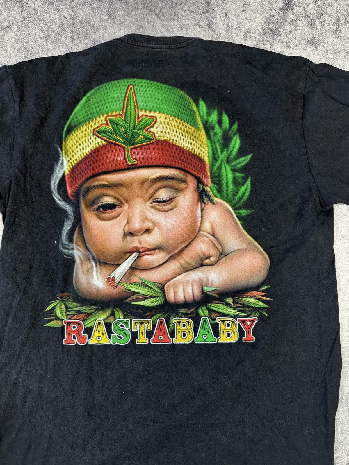 Band Tees Y2K Rastababy Logo T-shirt Heavy Metal Rare Streetwear XL Size US XL / EU 56 / 4 - 3 Thumbnail