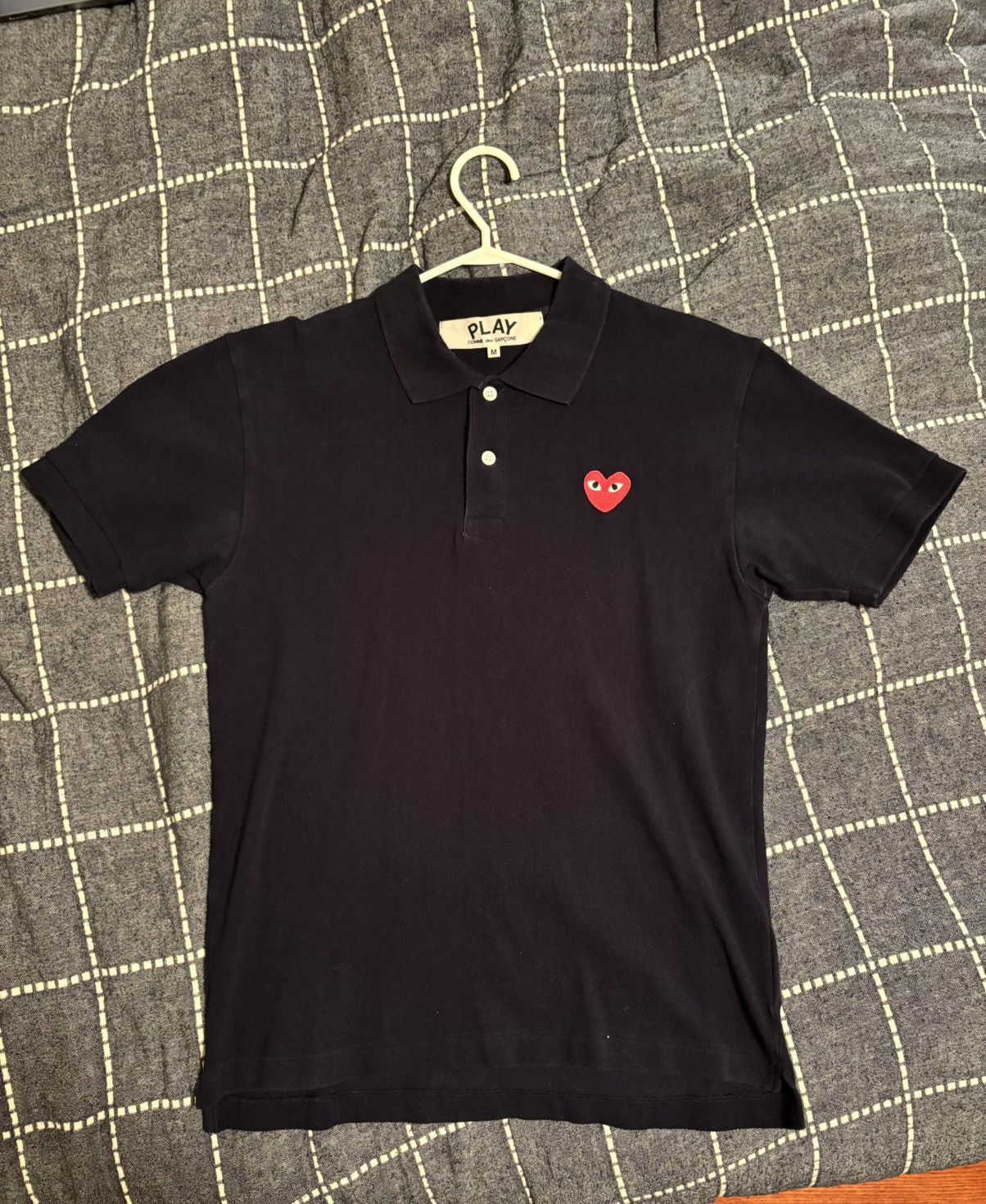 Comme des Garcons PLAY Comme des Garçons Navy Polo Size US XS / EU 42 / 0 - 1 Thumbnail