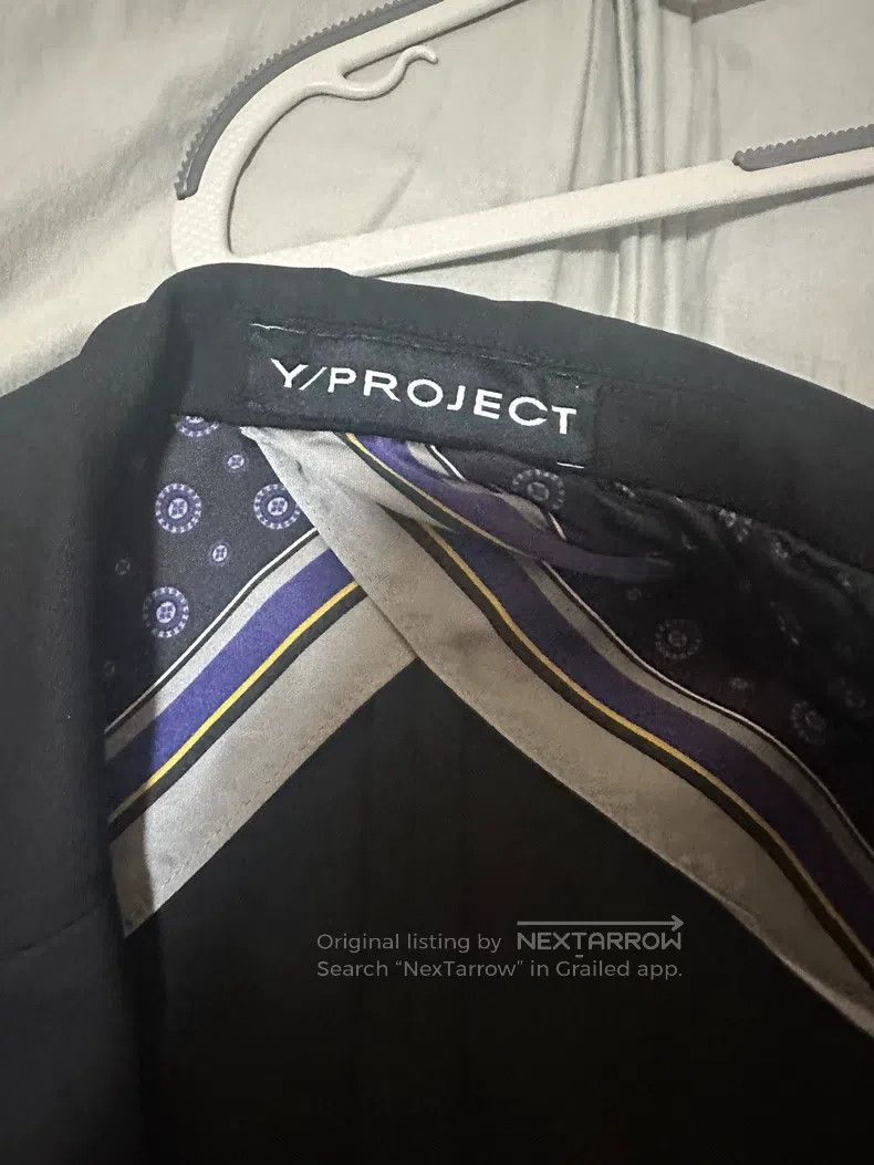Y/Project Y/Project Size L Scarf details oversize suit jacket Size 42L - 2 Thumbnail