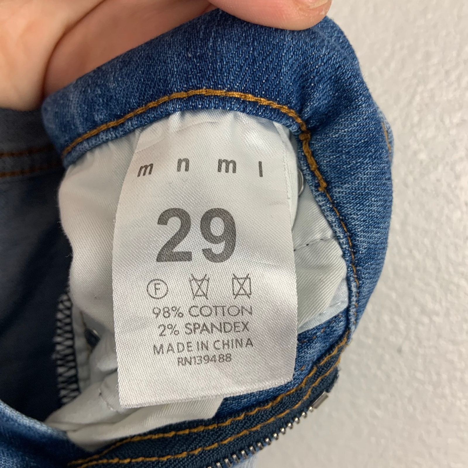 MNML MNML X214 Skinny Denim Size US 29 - 8 Thumbnail