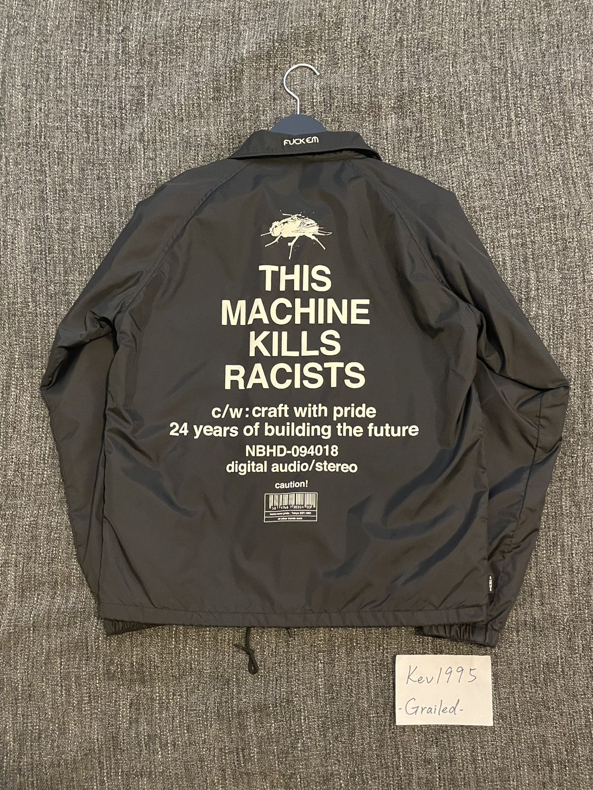 Neighborhood Neighborhood 18aw Brooks/ N-Jkt Coach Jacket Size US S / EU 44-46 / 1 - 2 Thumbnail