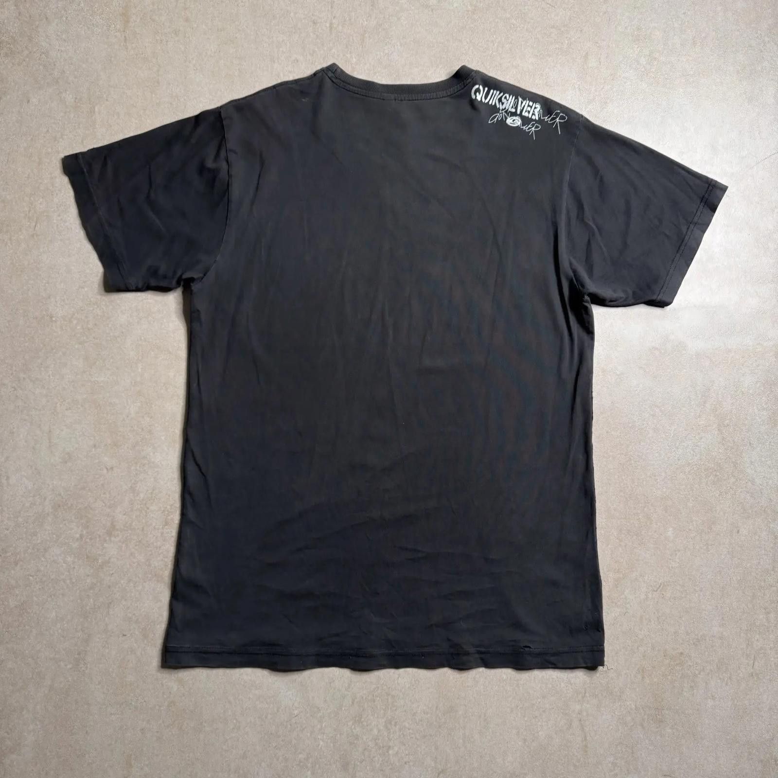Quiksilver Vintage Quiksilver Black T-shirt - S Size US S / EU 44-46 / 1 - 2 Thumbnail