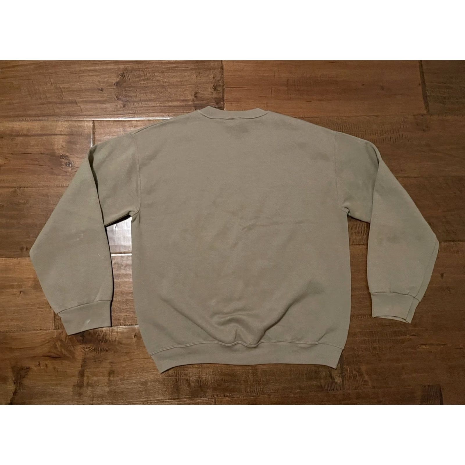 Vintage VINTAGE Briar Creek Sweatshirt Fish Adult L Tan Pullover 50/50 Regular Mens Size US L / EU 52-54 / 3 - 4 Thumbnail