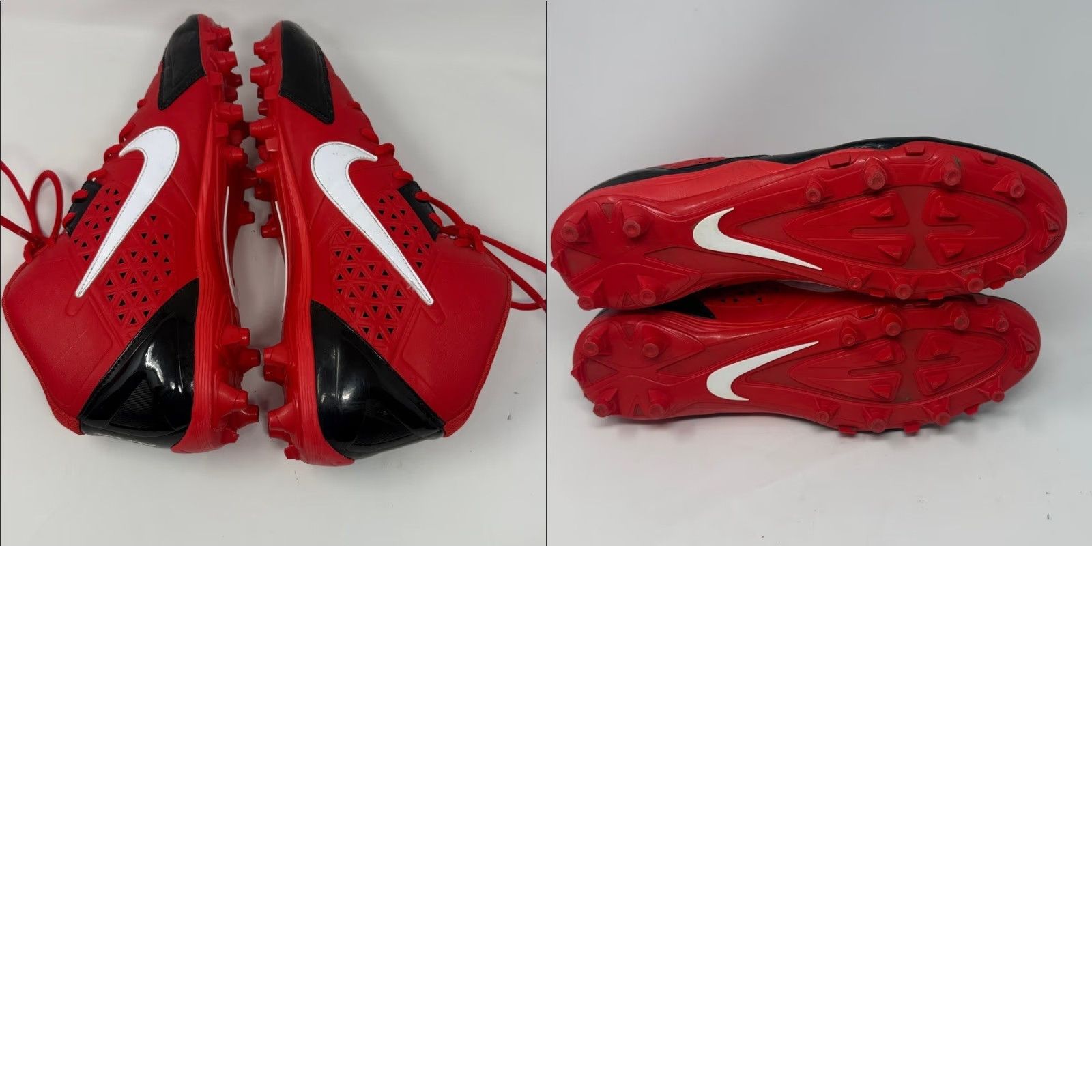 Nike Nike Alpha Strike Football Cleats Red Black Men Size 14 Size US 14 / EU 47 - 8 Thumbnail