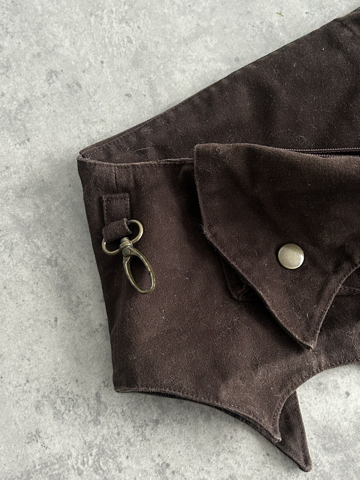Handmade × Vintage Vintage Hand Made Avant Garde Belt with pockets Size ONE SIZE - 7 Thumbnail