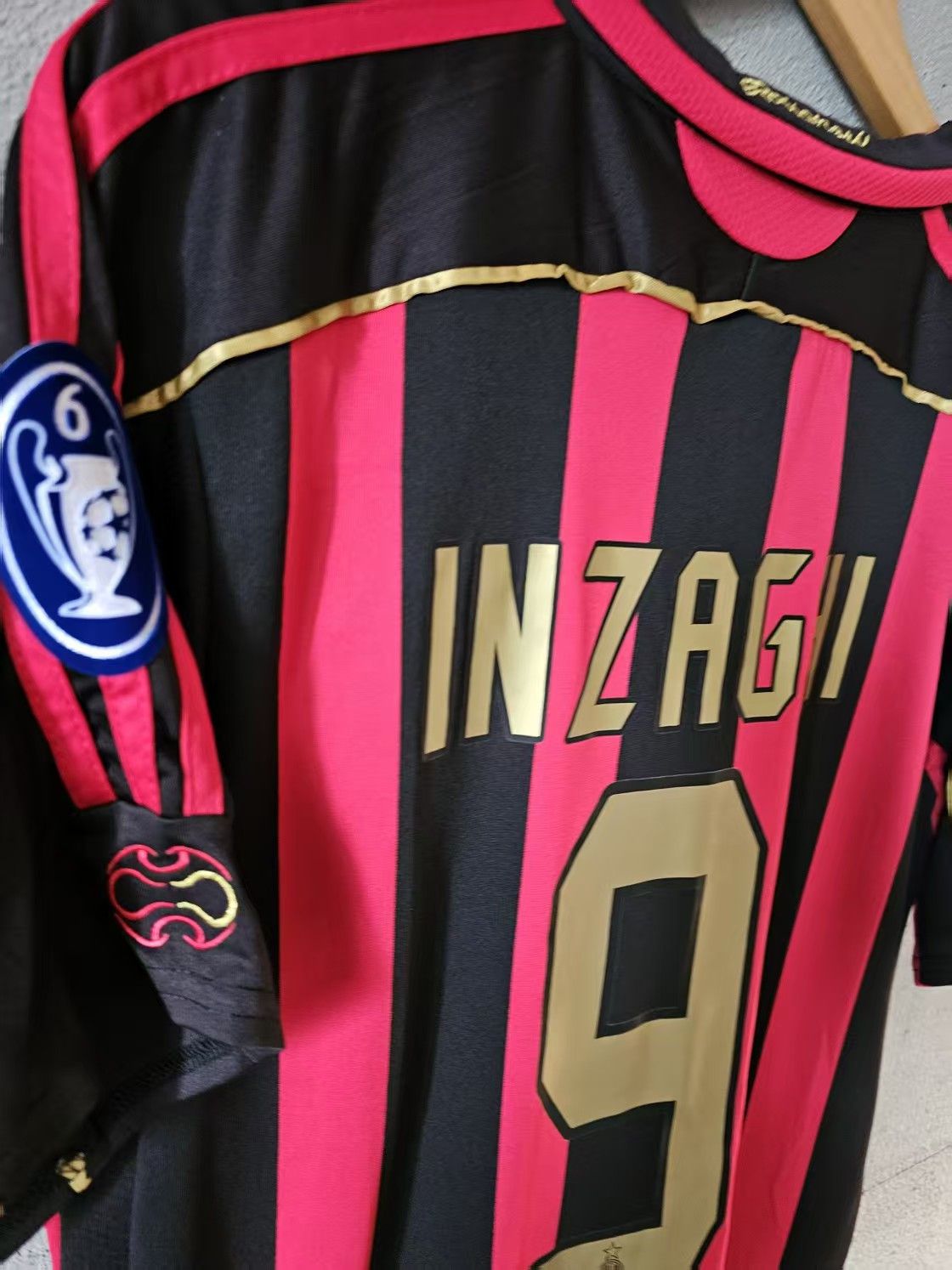 Other 2006 2007 AC Milan 9 Inzaghi Jersey Home Size US L / EU 52-54 / 3 - 3 Thumbnail