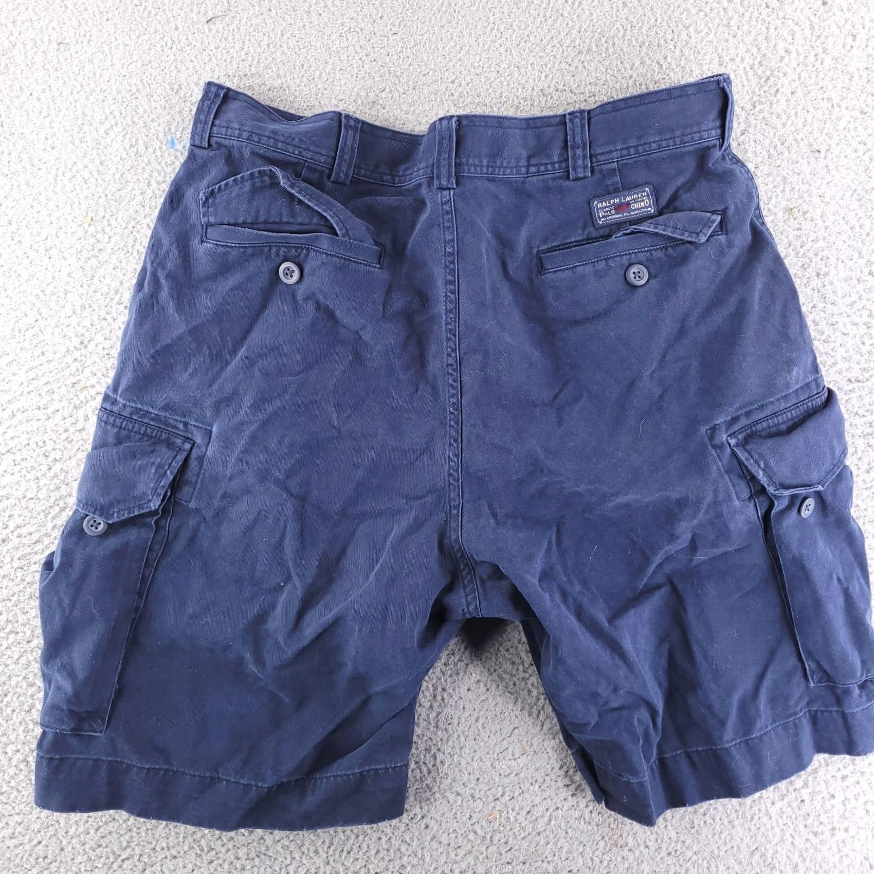 Polo Ralph Lauren Polo Ralph Lauren Shorts Cargo Men 35 Blue Cotton Vintage Polo Ralph Lauren Cargo Shorts Men 35 Blue Cotton Retro Size US S / EU 44-46 / 1 - 6 Thumbnail