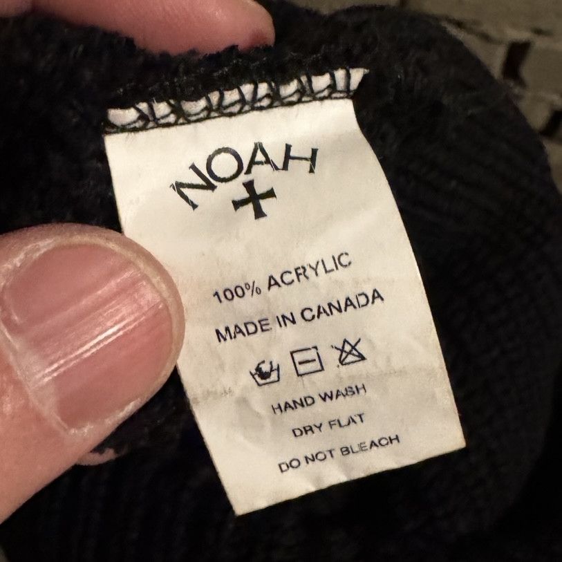 Noah Noah black acrylic beanie hat Size ONE SIZE - 3 Thumbnail
