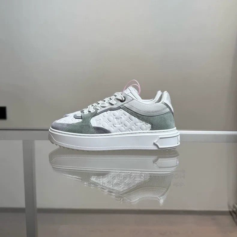 Louis Vuitton Louis Vuitton TIME OUT GREY GREEN shoes Size US 5.5 / IT 35.5 - 6 Thumbnail