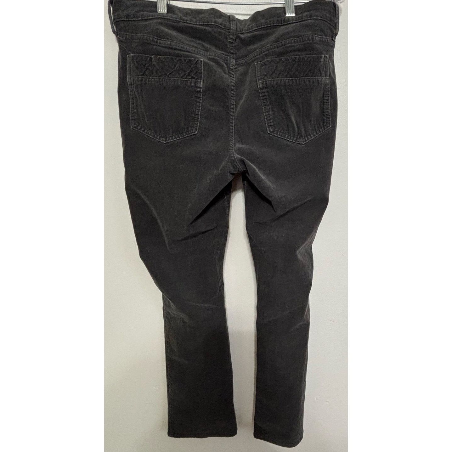Old Navy Old Navy Gray Corduroy Pants Size 14 Size 36" / US 14 / IT 50 - 2 Thumbnail