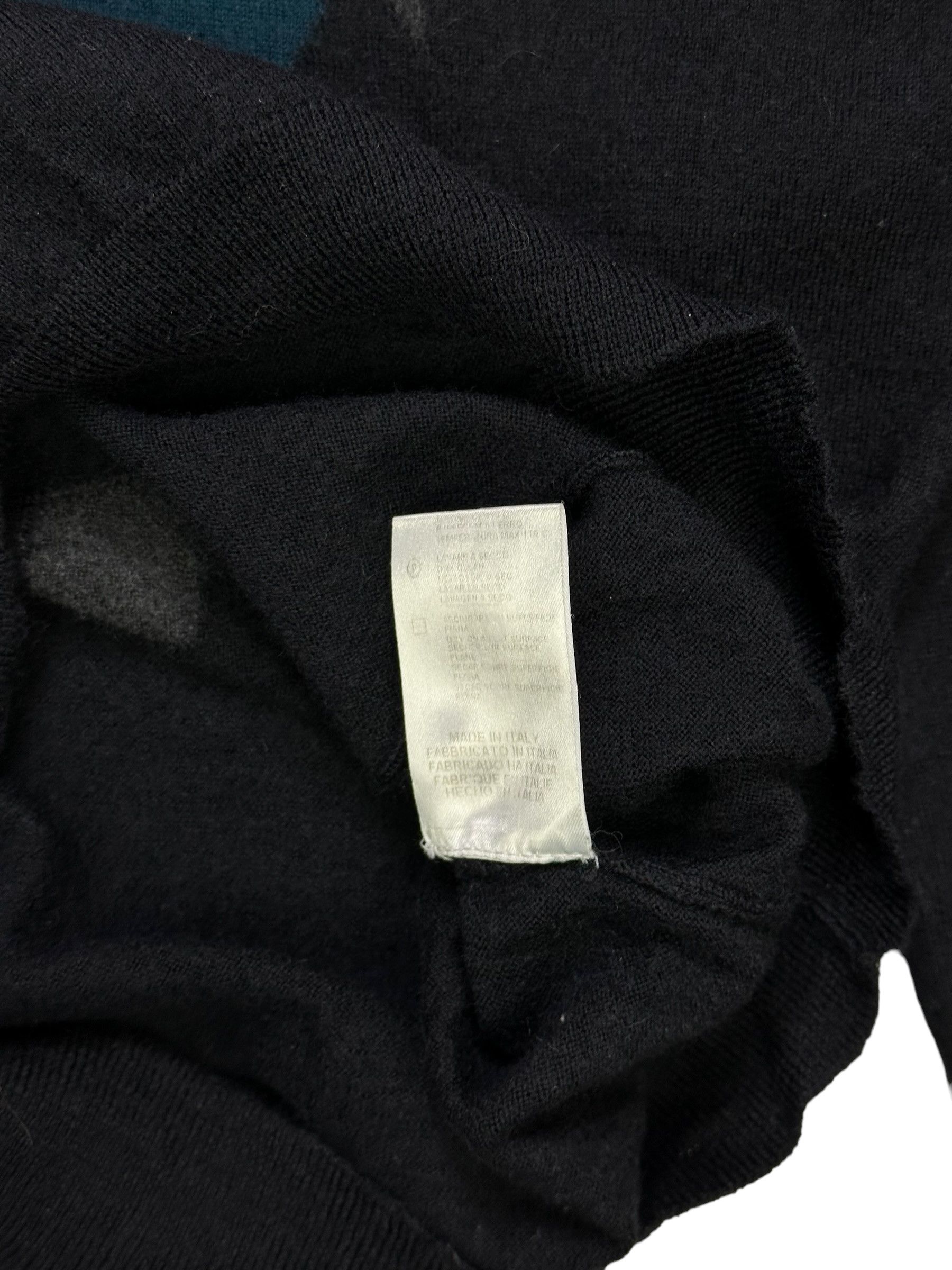 Versace Versace Collection Rhombus Lana wool sweater Size US M / EU 48-50 / 2 - 4 Thumbnail
