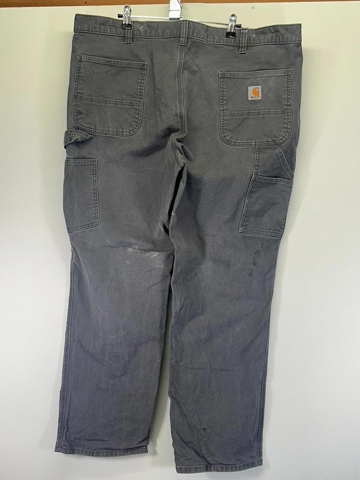 Carhartt Carhartt Men's 42/32 Gray Relaxed Fit Cargo Pants Size US 42 / EU 58 - 4 Thumbnail