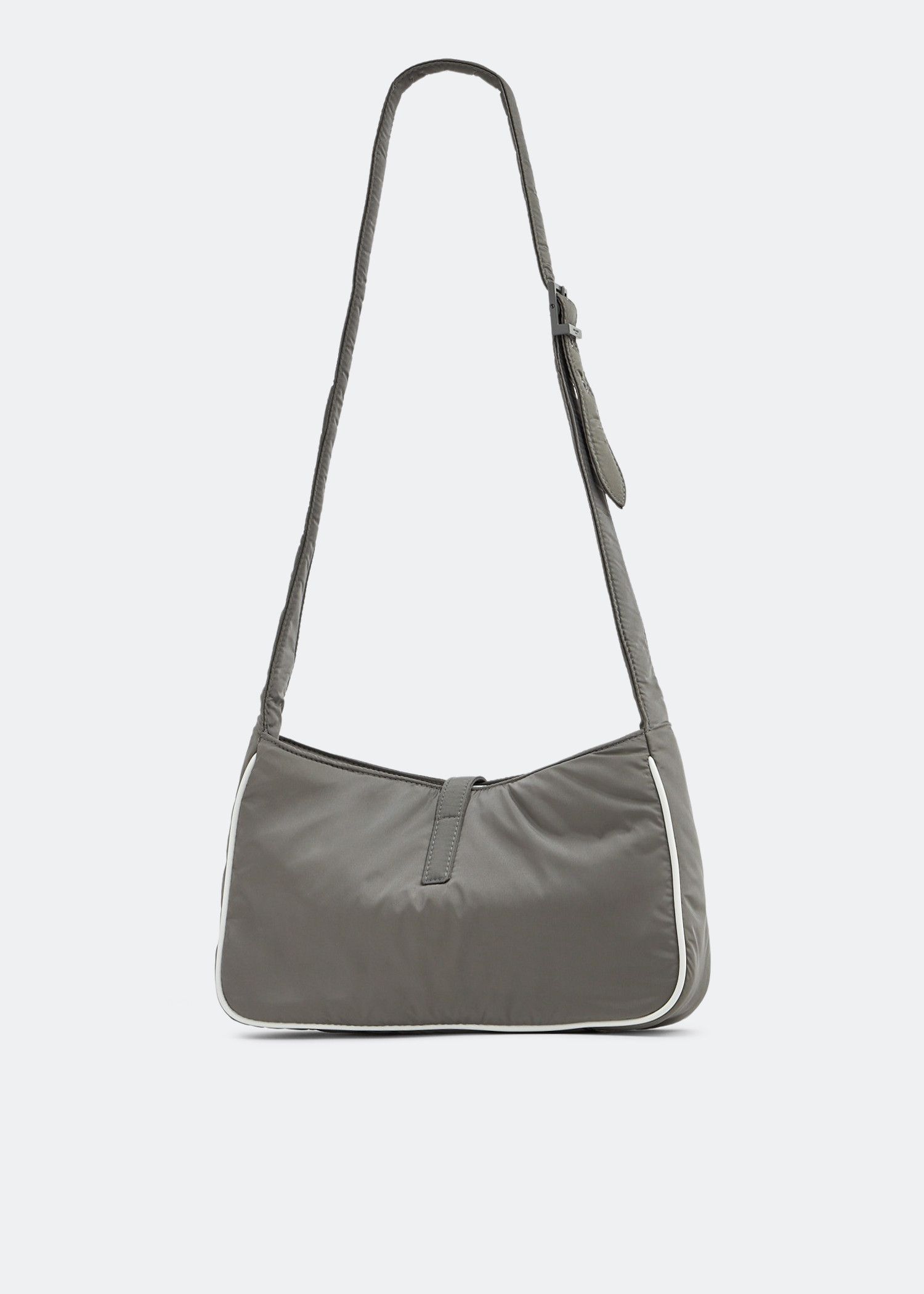 Saint Laurent Paris o1s1wg111124 Size: OS / Le 5 À 7 Crossbody Bag in Grey Size ONE SIZE - 3 Thumbnail