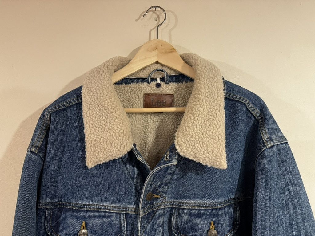 Lee Vintage Lee Sherpa Denim Size US XXL / EU 58 / 5 - 2 Thumbnail