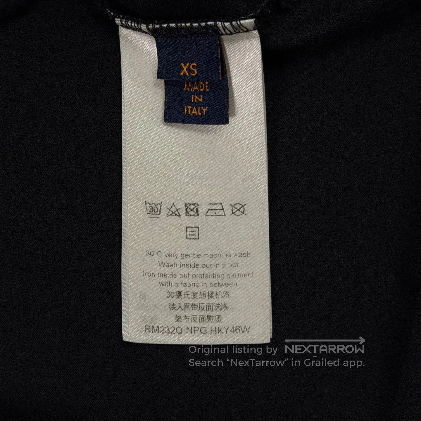 Louis Vuitton LV Monogram Gradient Black White Tee. Size XS / US 0-2 / IT 36-38 - 4 Thumbnail