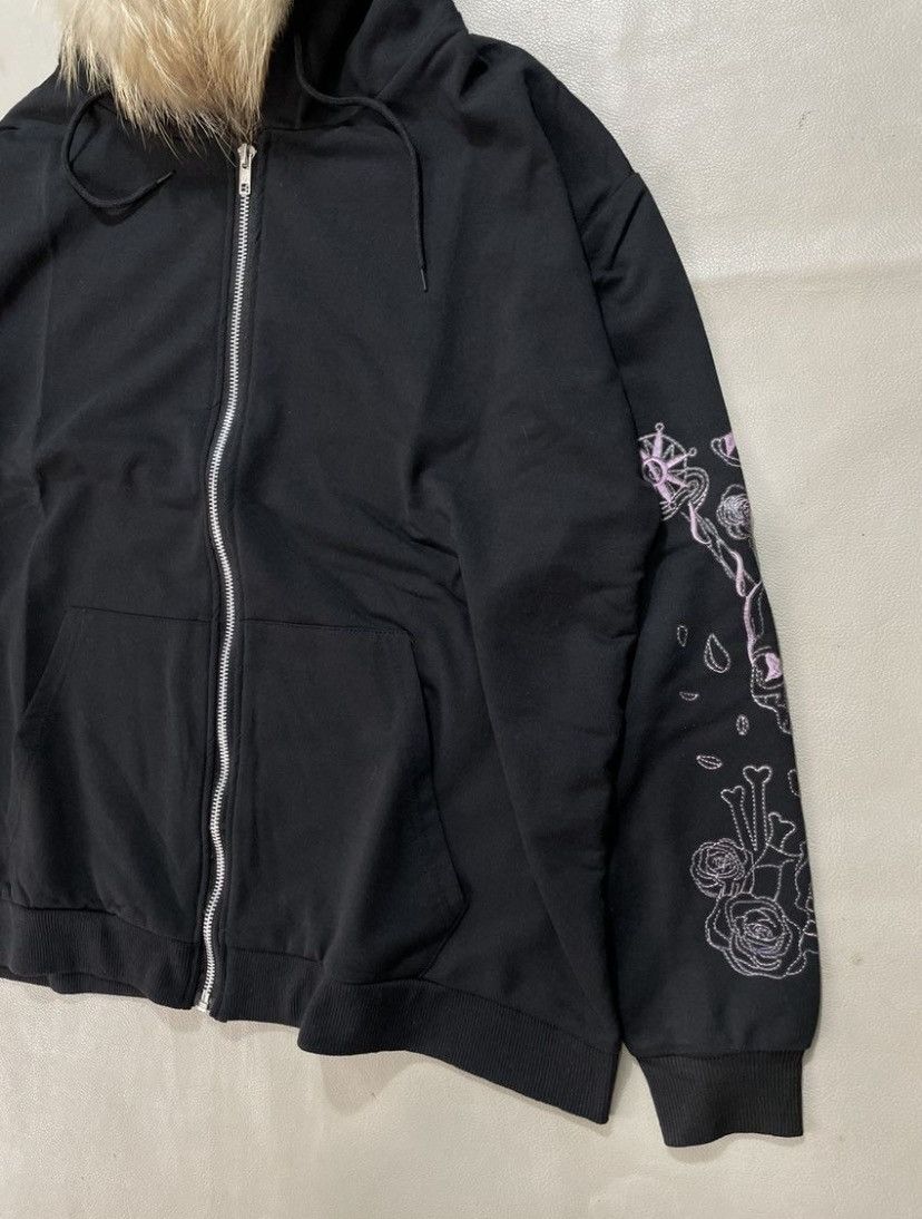Japanese Brand Gothic Skull LGB If Six Was Nine Style Faux FurHoodie Jacket Size US M / EU 48-50 / 2 - 4 Thumbnail
