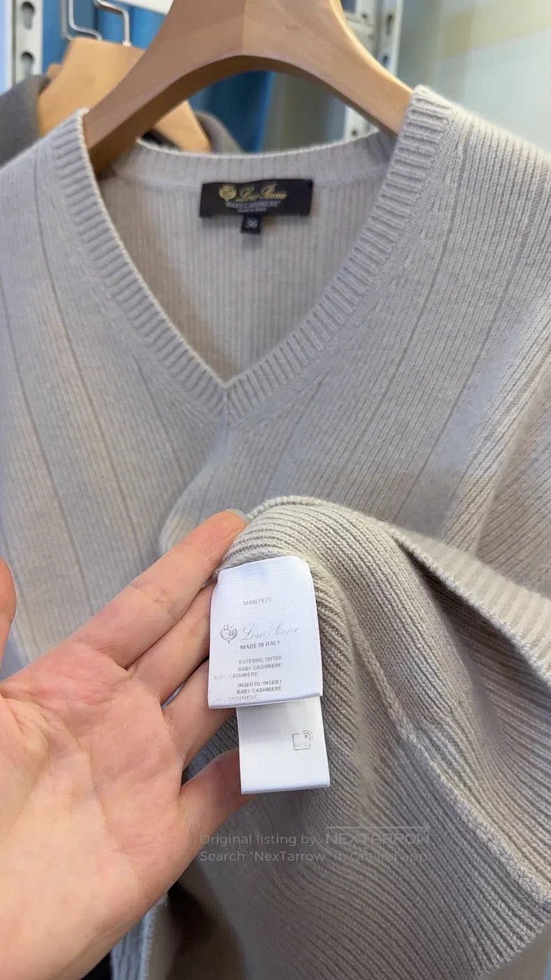 Loro Piana Loro Piana 100% Baby Cashmere Sweater and Skirt Set Size S / US 4 / IT 40 - 7 Thumbnail