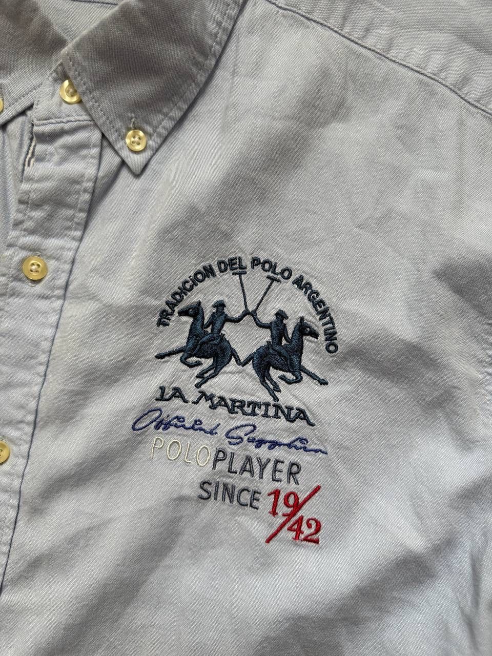 La Martina Vintage 90s La Martina Shirt Y2K Rare Retro Hype Size US XL / EU 56 / 4 - 3 Thumbnail
