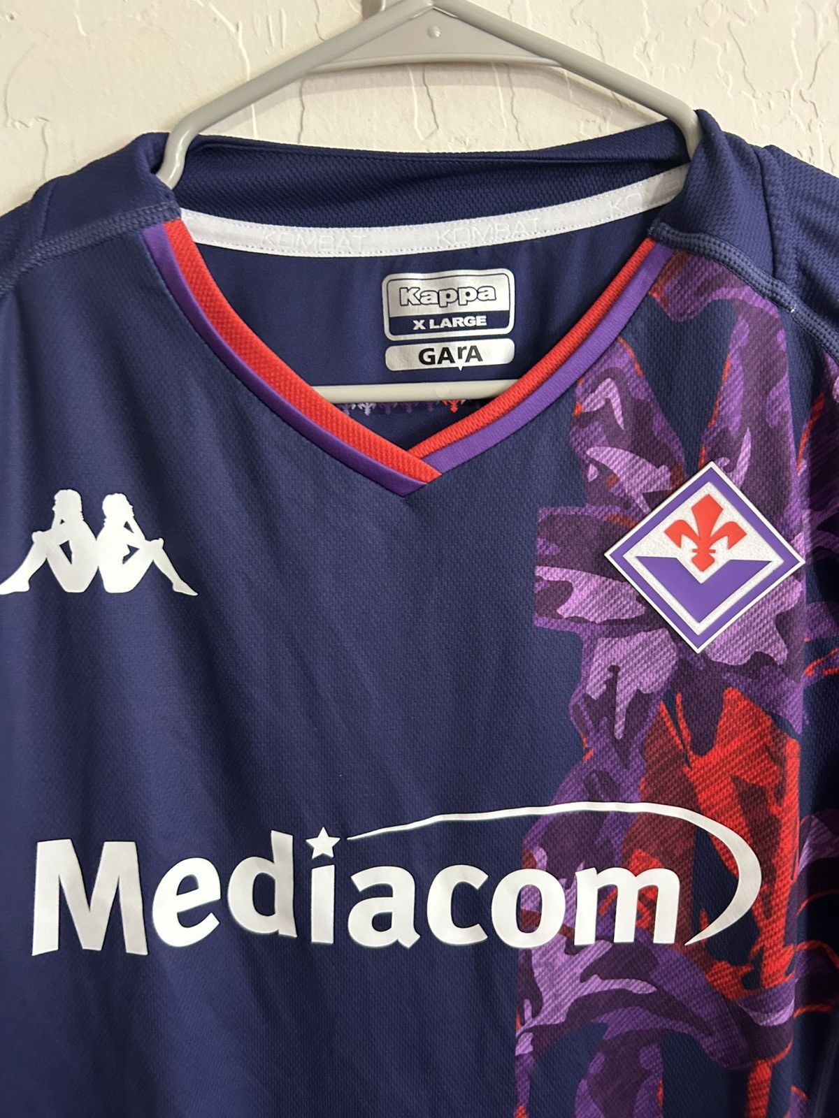 Kappa Fiorentina Kombat Pro Third Jersey 2023/2024 Size XL Size US XL / EU 56 / 4 - 2 Thumbnail
