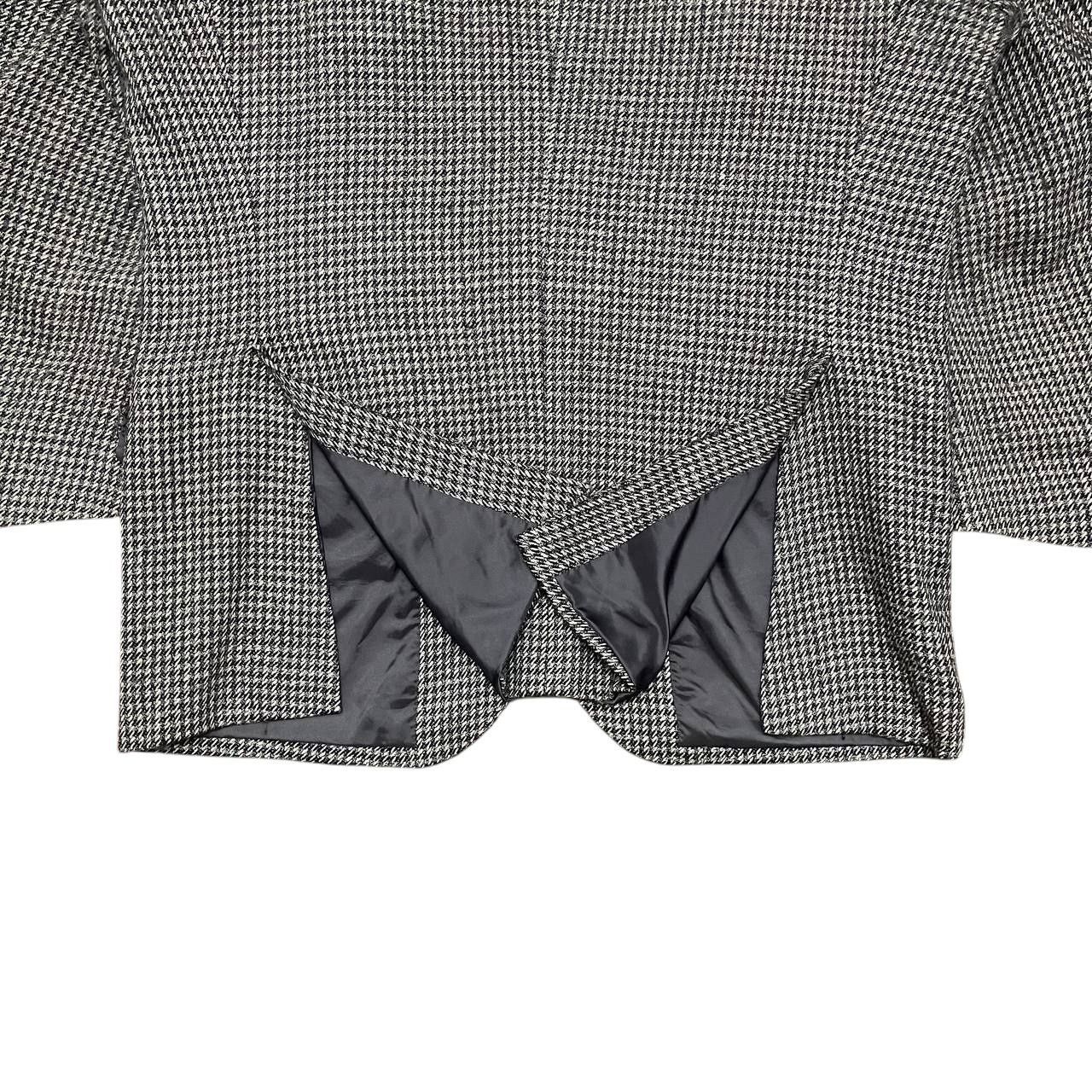 Yves Saint Laurent Vintage YSL Yves Saint Laurent Houndstooth Wool Blazer Size US M / EU 48-50 / 2 - 12 Thumbnail