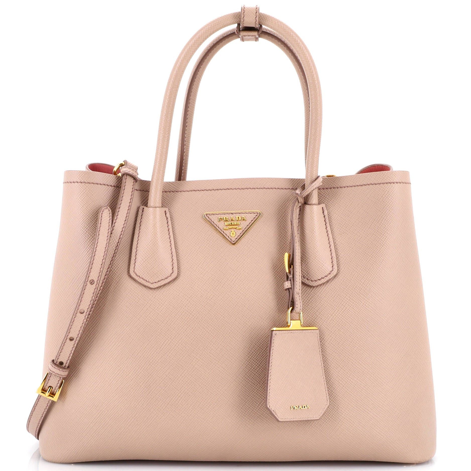 Prada Cuir Double Tote Size ONE SIZE - 1 Thumbnail