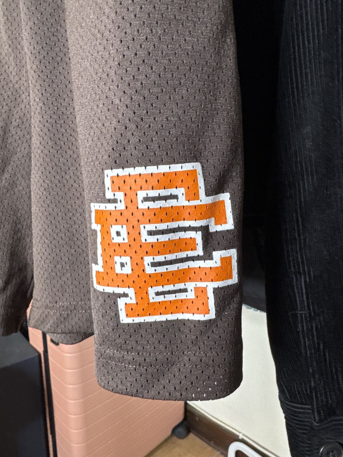 Eric Emanuel Eric Emanuel EE Basic Shorts Small - Brown / Orange logo Size US 27 - 2 Thumbnail