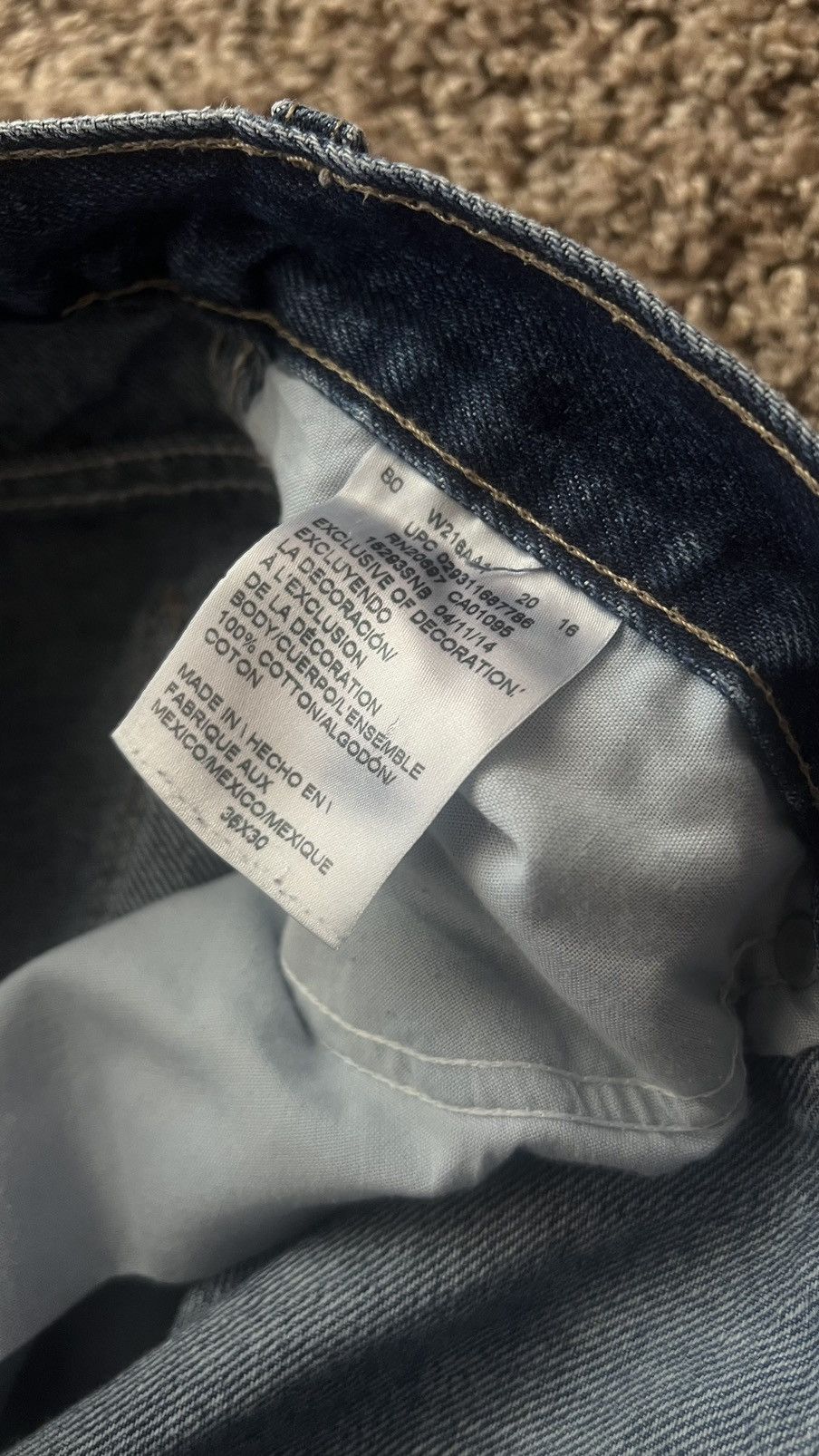 Dickies × Vintage Vintage Dickies Double knee workwear jeans pants Size US 36 / EU 52 - 5 Thumbnail