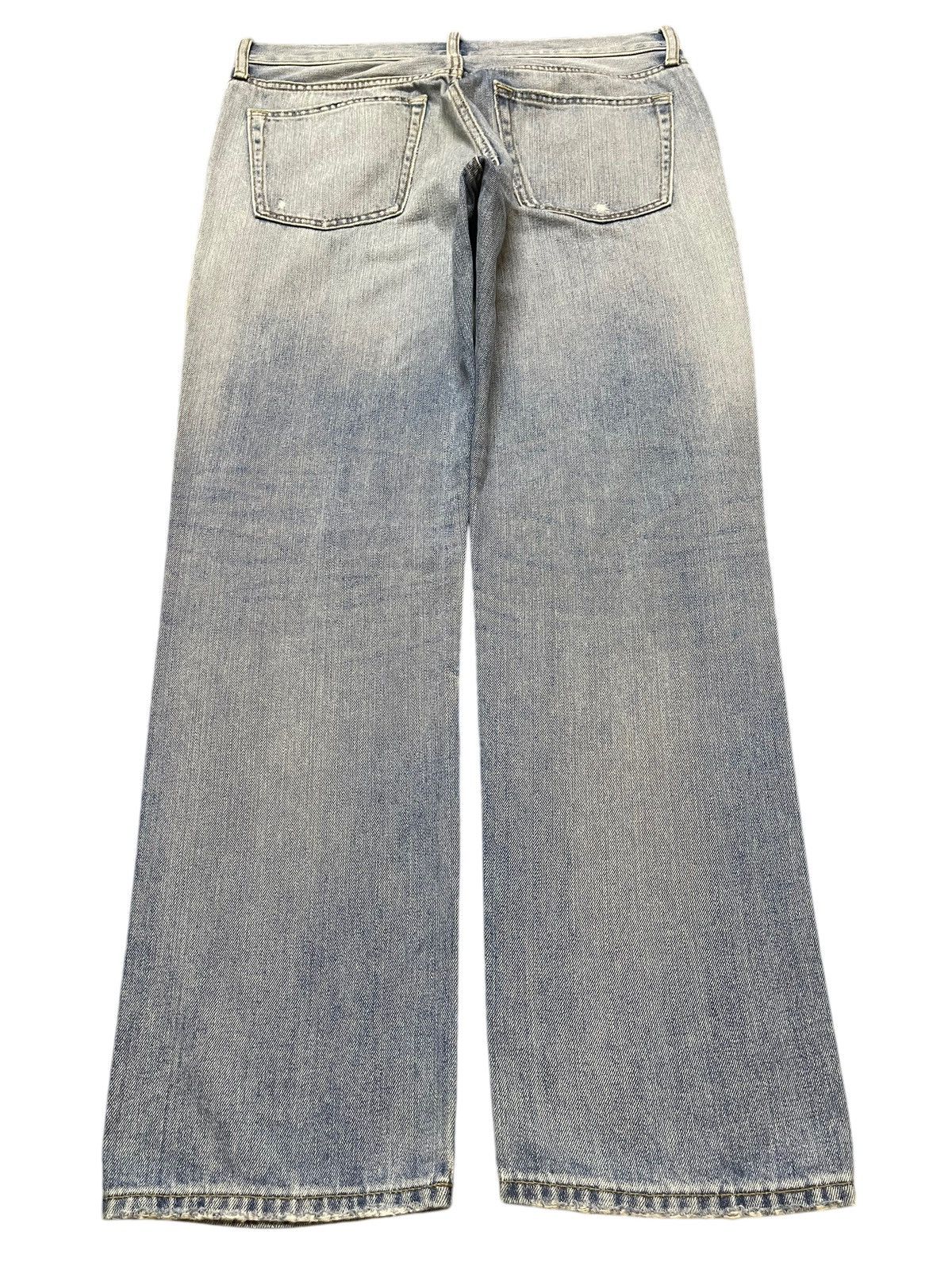 Uniqlo Vintage Japanese Uniqlo Faded Wash Style Distressed Jeans Size US 34 / EU 50 - 2 Thumbnail