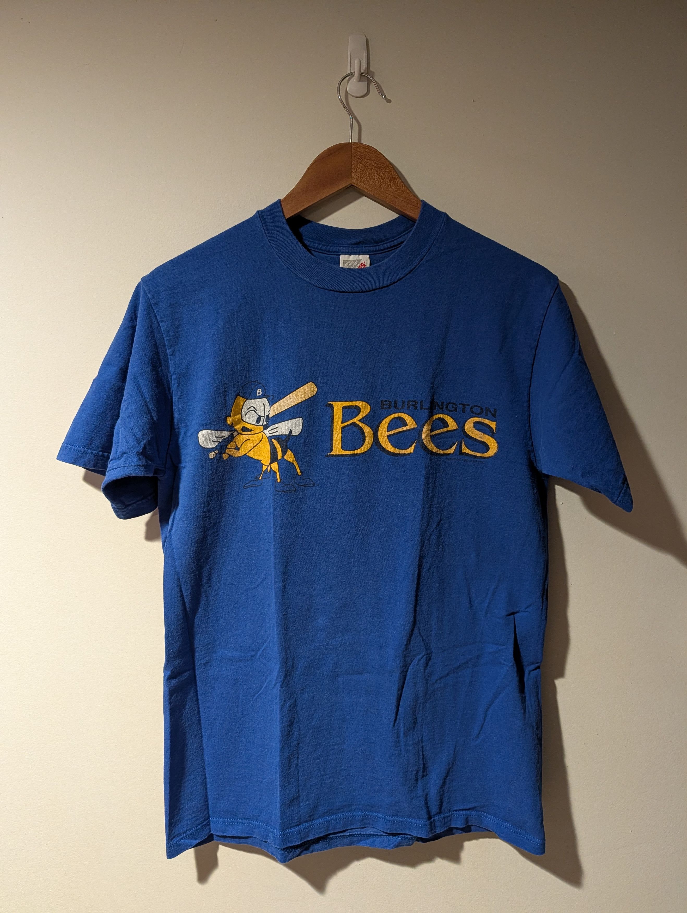 MLB Vintage 1993 Burlington Bees Minor League Baseball T-Shirt Size US M / EU 48-50 / 2 - 1 Thumbnail