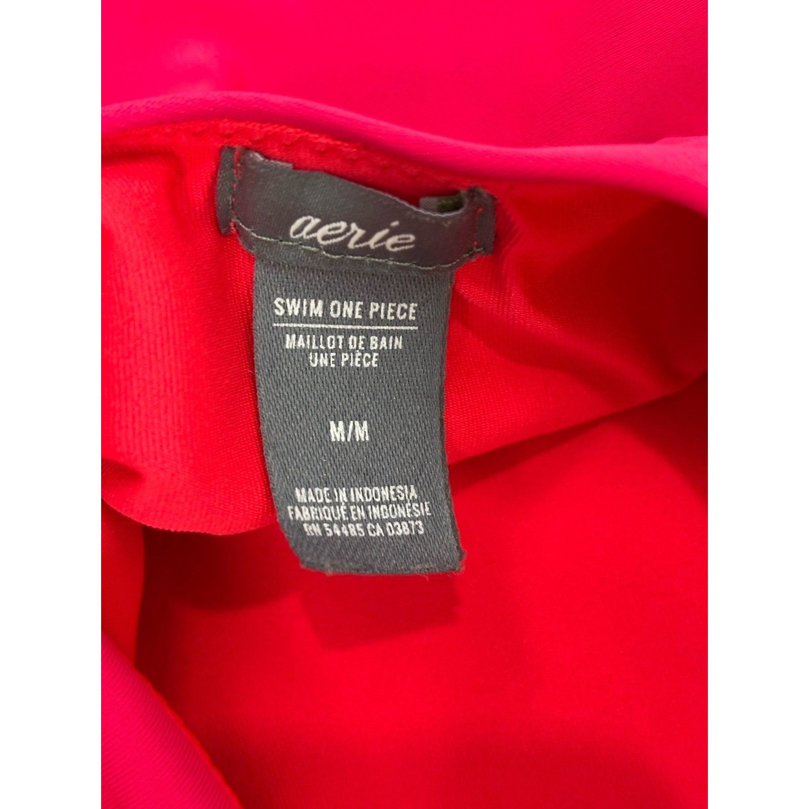 American Eagle Outfitters Aerie Super Scoop Cheekiest One Piece Swimsuit Pink Size M Size M / US 6-8 / IT 42-44 - 5 Thumbnail