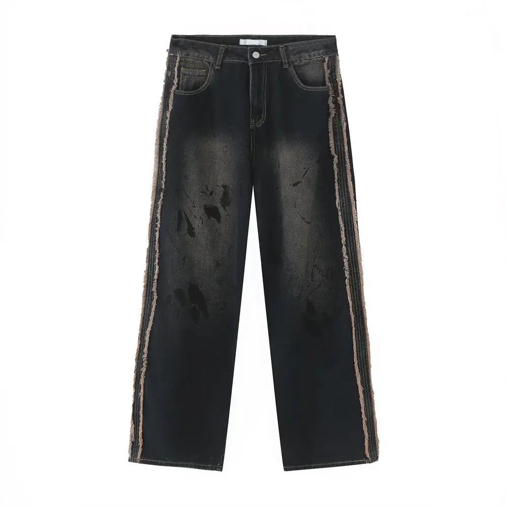 Japanese Brand Hip Hop Street Harajuku Loose Jeans Size US 32 / EU 48 - 3 Thumbnail