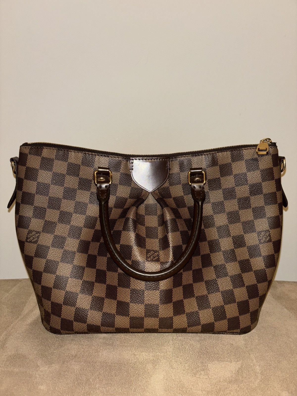 Louis Vuitton Louis Vuitton PM Damier Ebene Siena Canvas GHW Size ONE SIZE - 6 Thumbnail