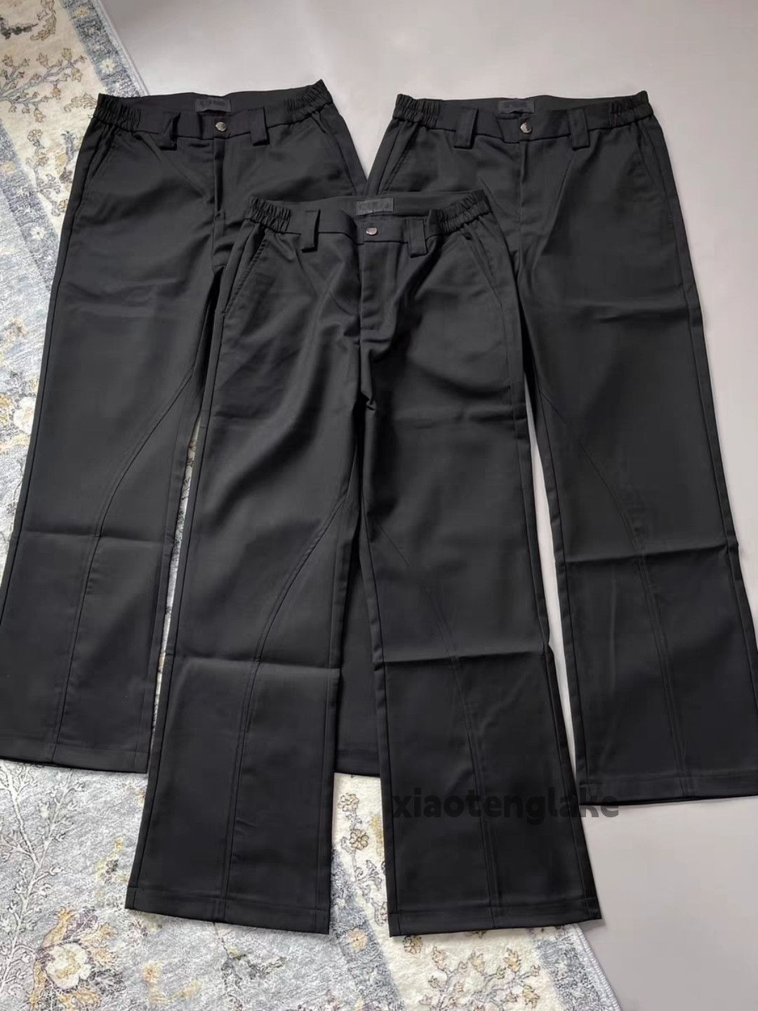 Vintage xtl retro yuppie loose baggy flared sports utility pants Size US 34 / EU 50 - 4 Thumbnail