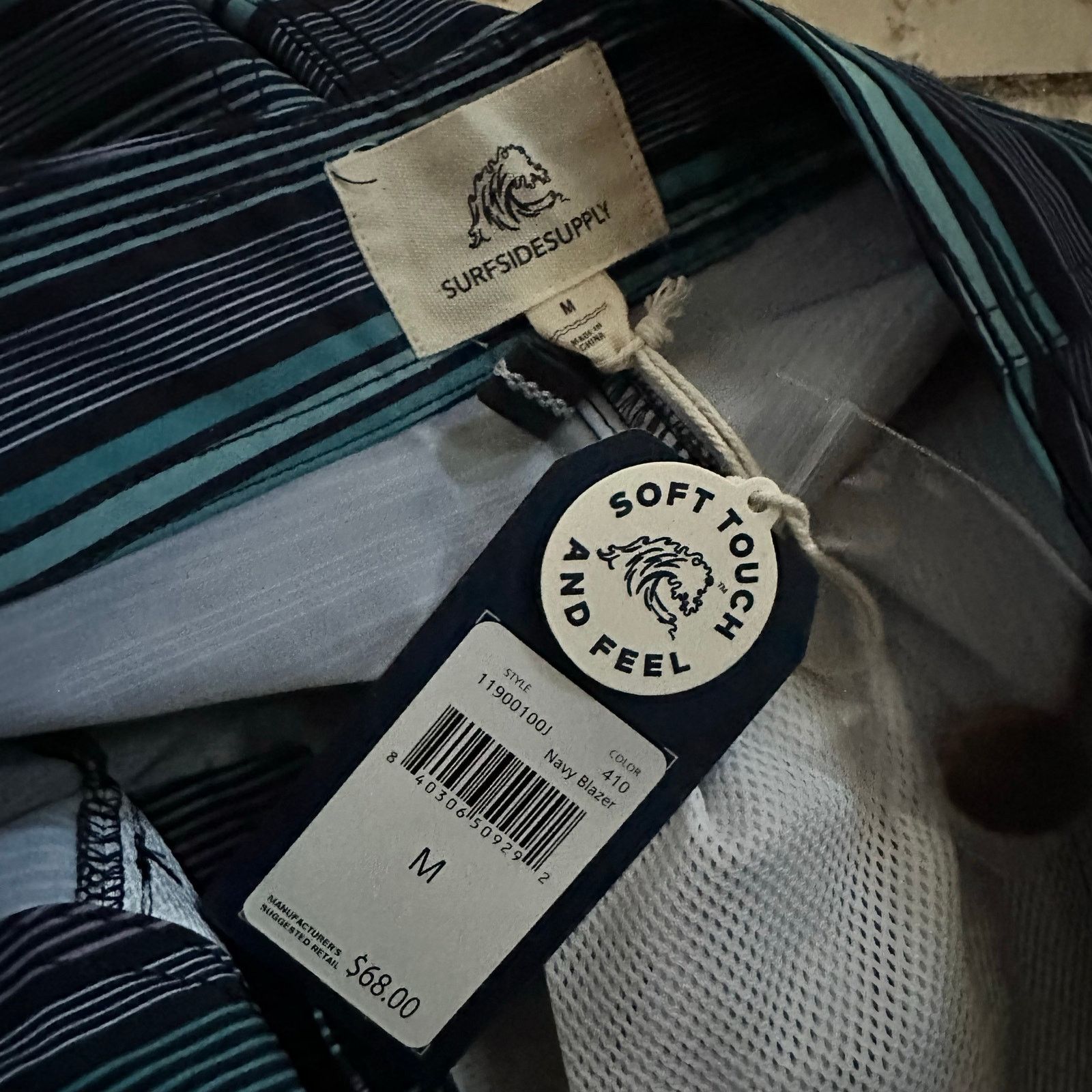 Surfside Supply Co. Surfside Supply M Swim Trunks Board Shorts Swimming Surf Size US 32 / EU 48 - 5 Thumbnail
