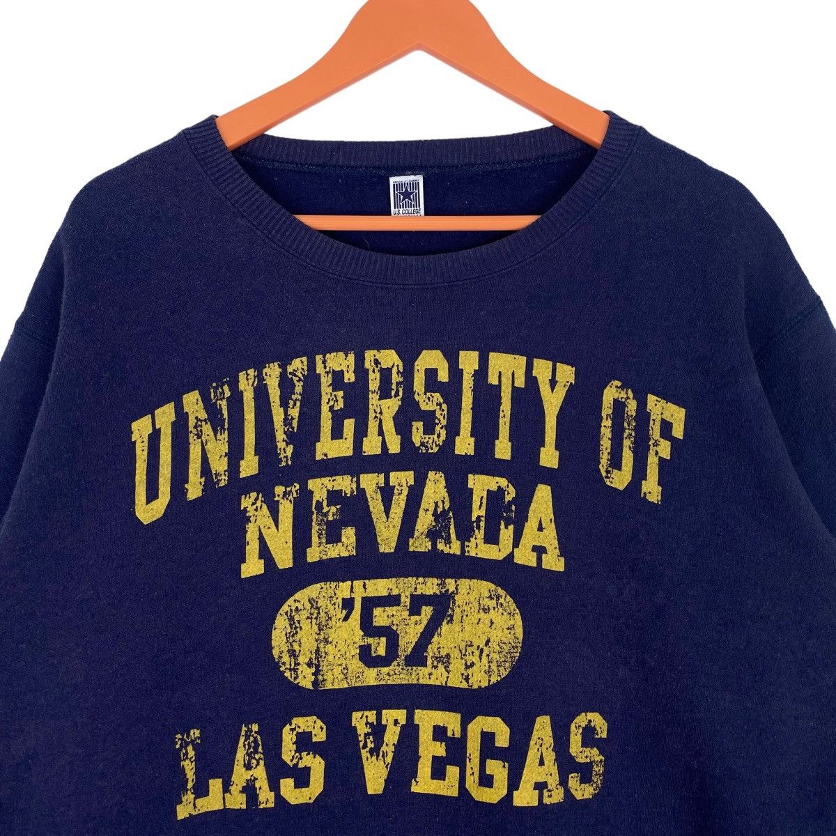 Designer × Vintage University Of Nevada Sweatshirt Crewneck Pullover Jumper Size US XL / EU 56 / 4 - 2 Thumbnail