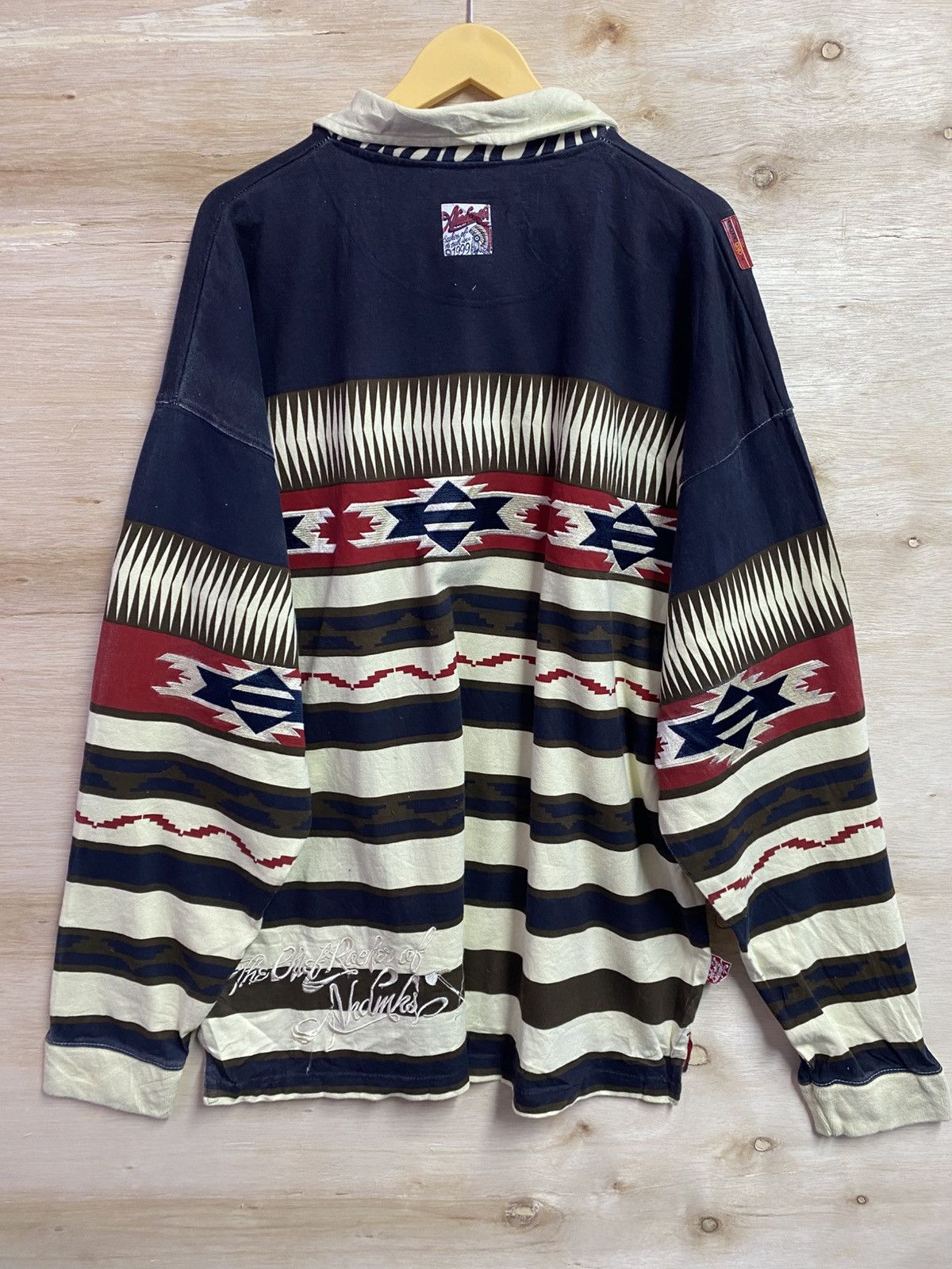 Other vintage Y2K Akademiks Native Warrior AOP men's shirt Size US XXL / EU 58 / 5 - 8 Thumbnail