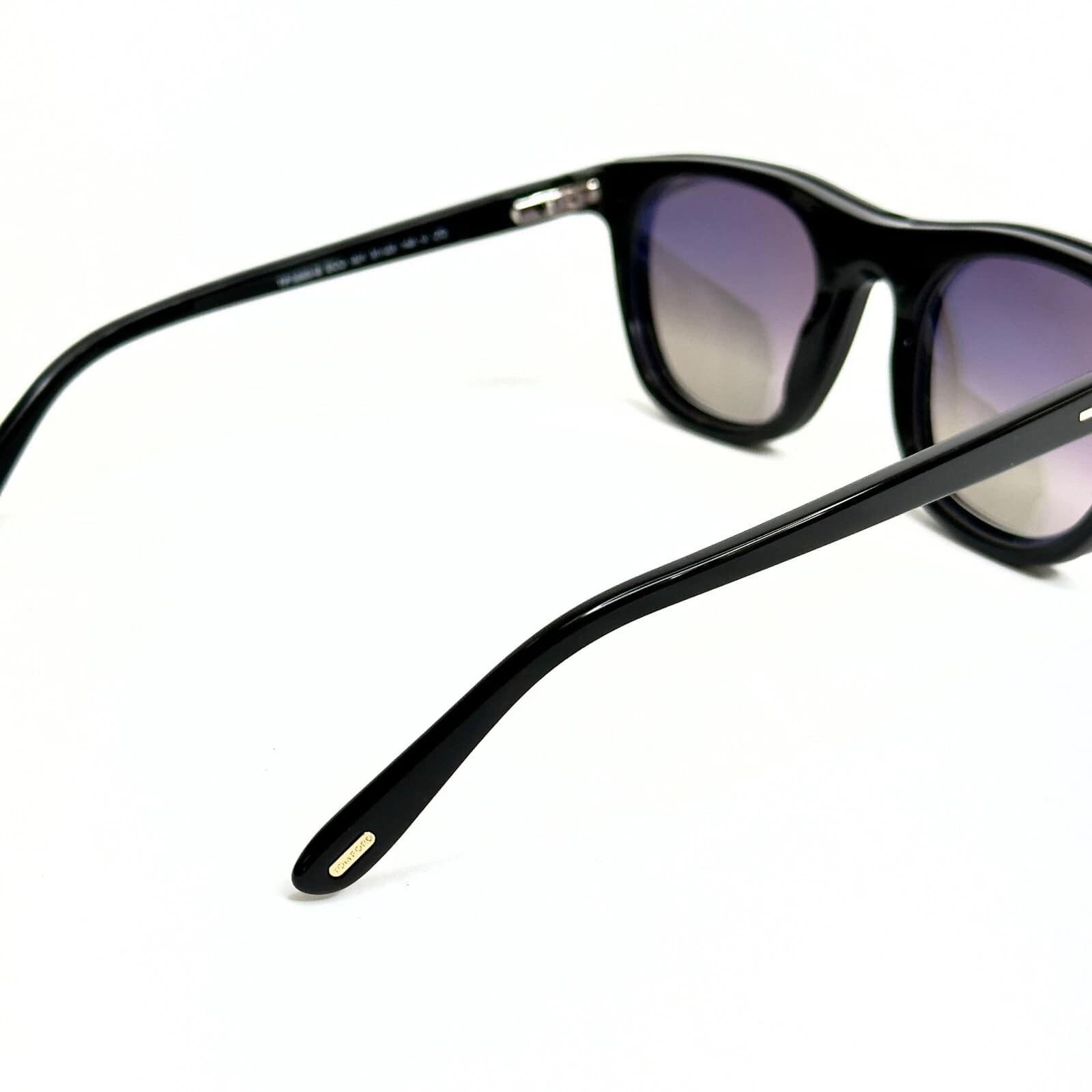 Tom Ford TOM FORD TF5895B 001 Black Magnetic Clip On Blue 5895 Size ONE SIZE - 9 Thumbnail