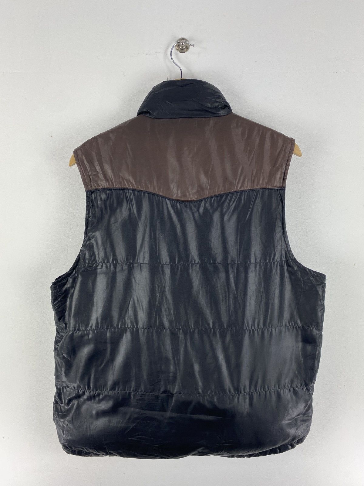 Kansai Yamamoto Kansai Yamamoto Puffer Zipper Vest Two tone Color Size US M / EU 48-50 / 2 - 4 Thumbnail