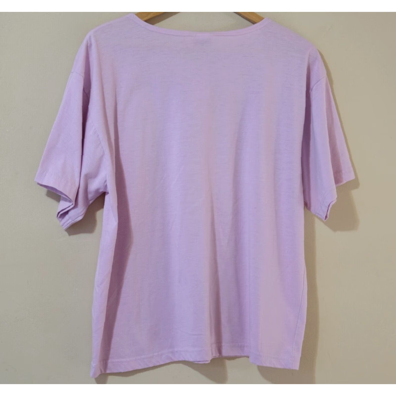 Haband HABAND Women's Short Sleeve Top T Shirt Size Large Pink Lightweight Blouse Regular L Shirt Pink Lightweight Casual Womens HB Vintage: No Size L / US 10 / IT 46 - 5 Thumbnail