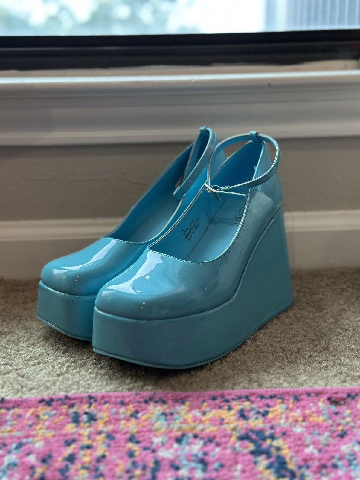 Other Blue Cape Robbin Heels Size US 7.5 / IT 37.5 - 1 Thumbnail