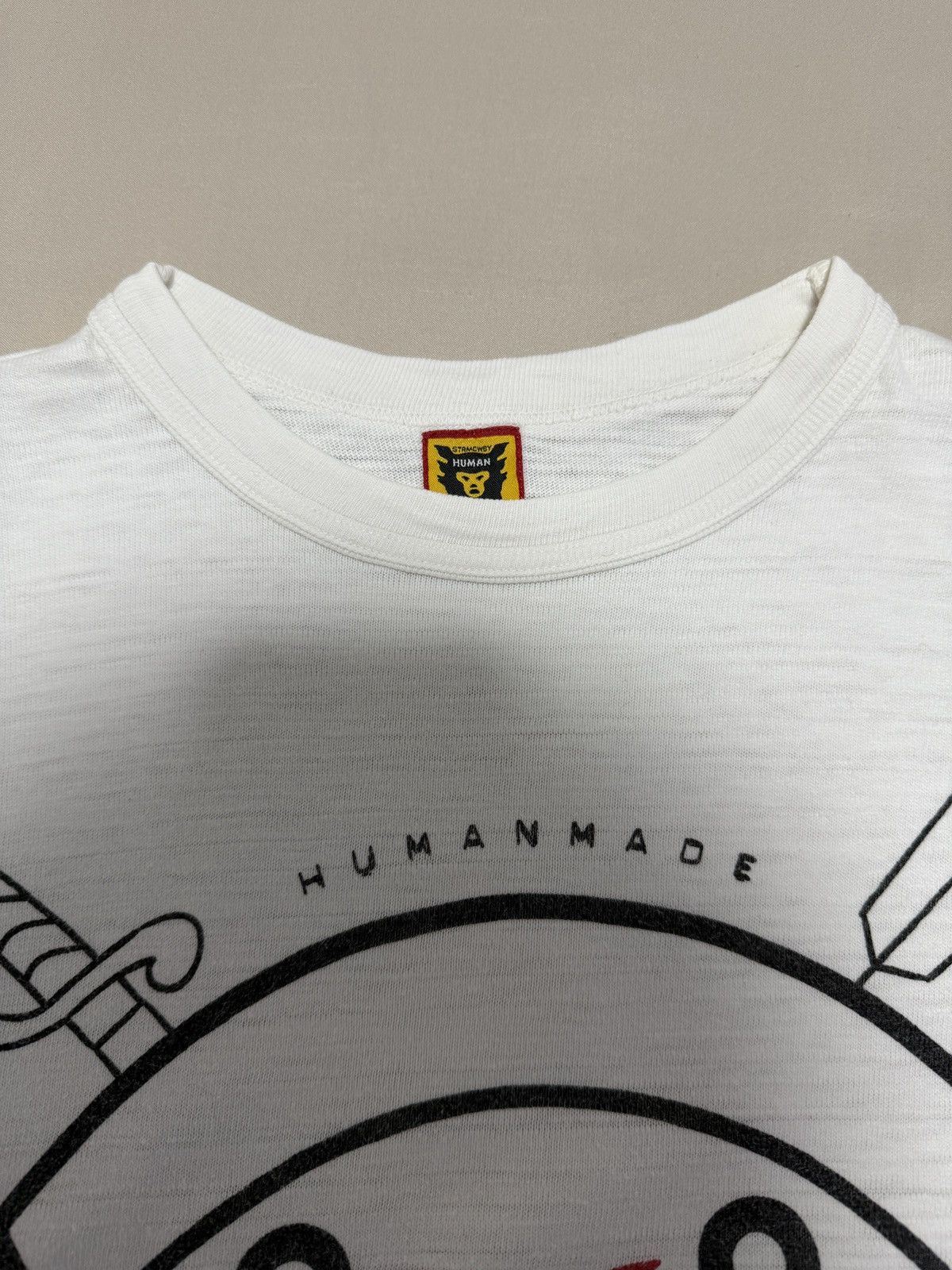 Human Made × Nigo × Pharrell Human Made Pizza Slide T-Shirt Size US M / EU 48-50 / 2 - 4 Thumbnail