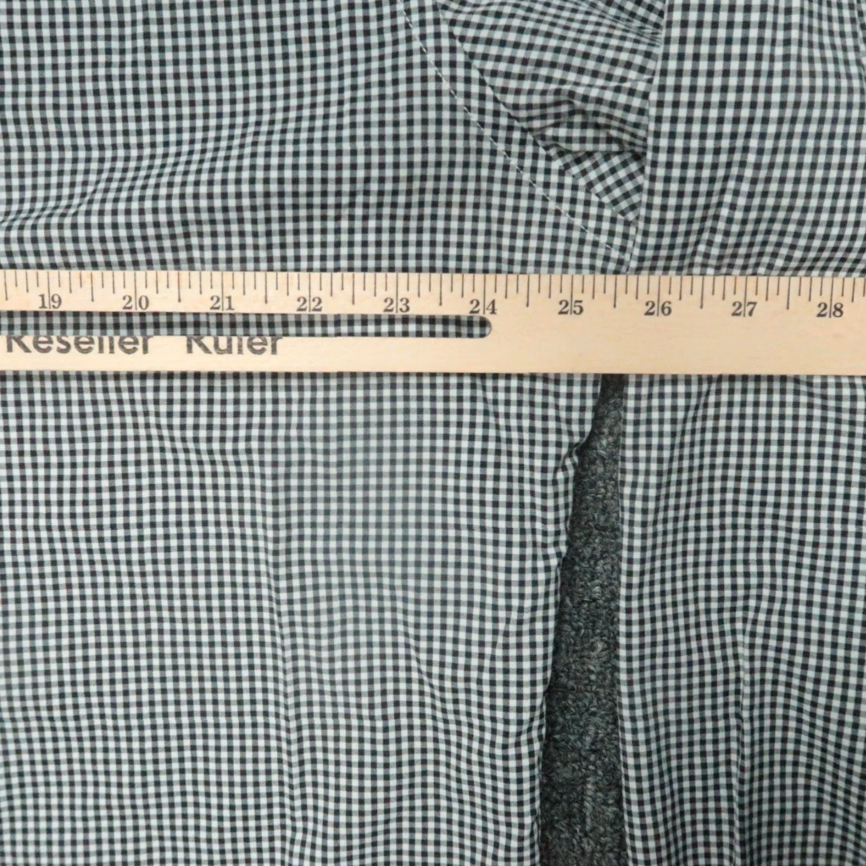 Peter Millar Peter Millar Button-Up Shirt Black White Gingham Long Sleeve XL Mens Size US XL / EU 56 / 4 - 6 Thumbnail
