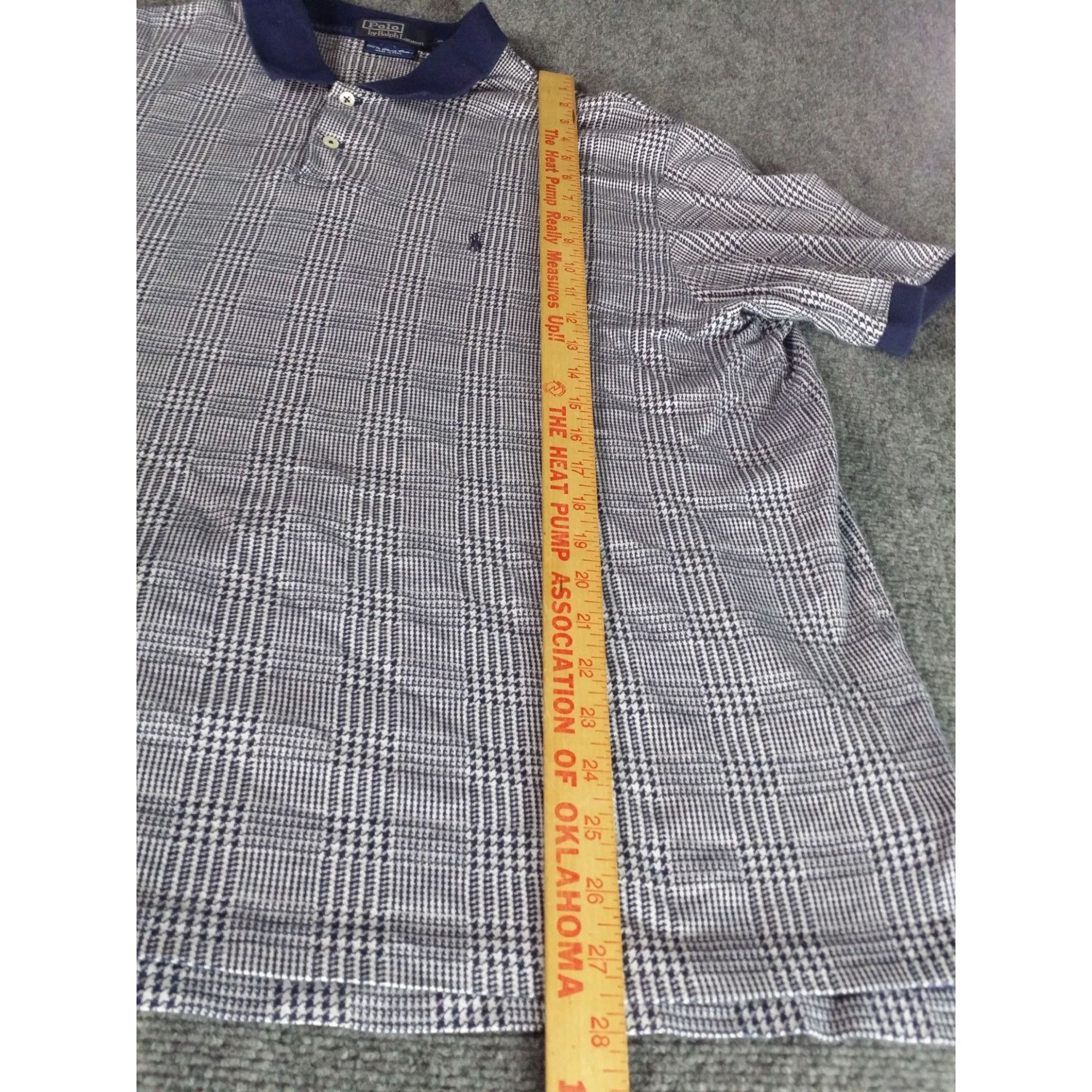 Polo Ralph Lauren Polo Ralph Lauren Gingham Polo Shirt Men Sz XL Pima Cotton C Size US XL / EU 56 / 4 - 3 Thumbnail